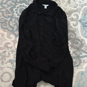 Chico's Black Button-Up Blouse